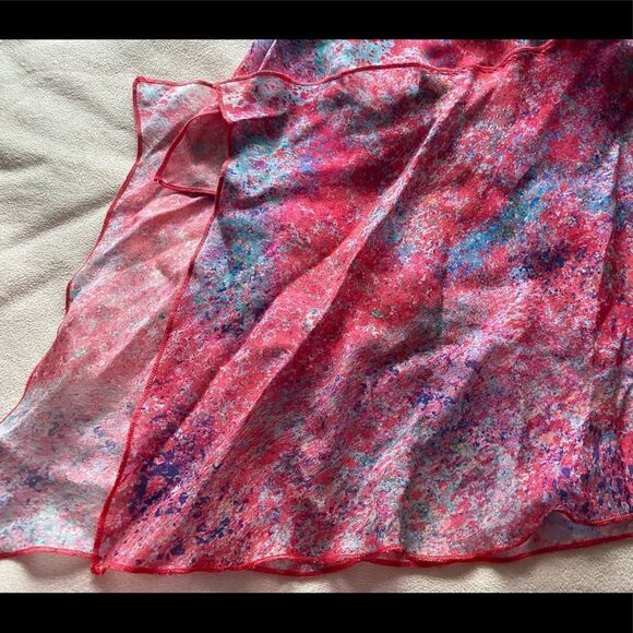 Per se by Carlisle  asymmetric silk blouse - Picture 6 of 6